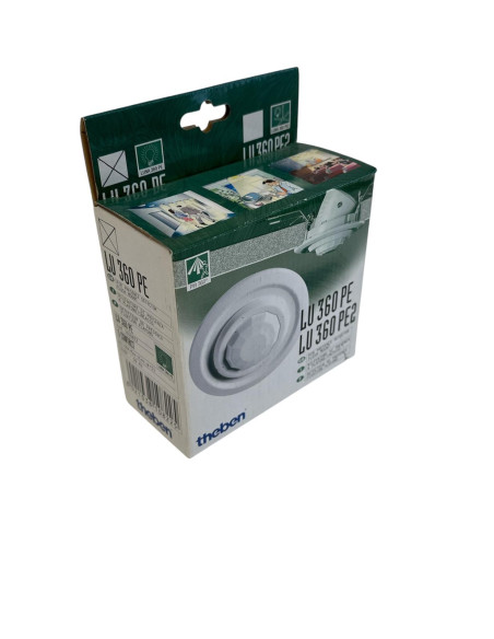 Lu 360 pe détecté. Présence en saillie/encastrée